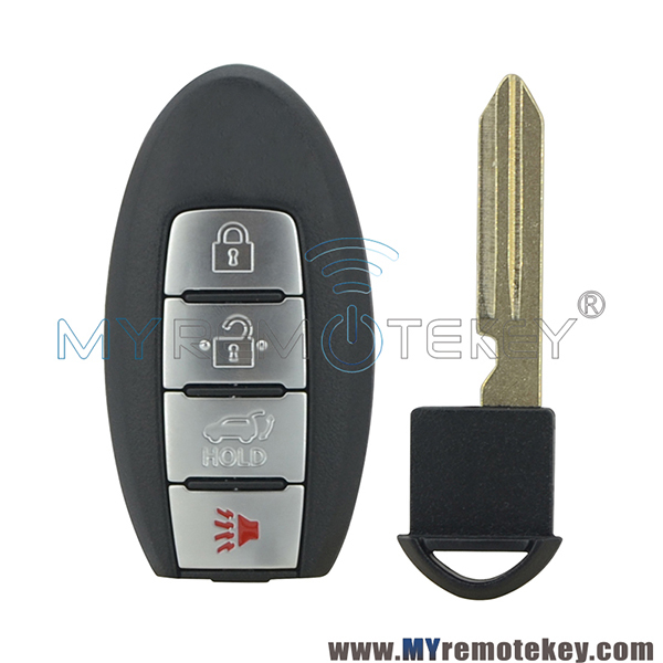 285E3-4CB6C KR5S180144106 Smart key 4 button 433mhz  Hitag AES 4A chip for Nissan Rogue 2014 2015 2016