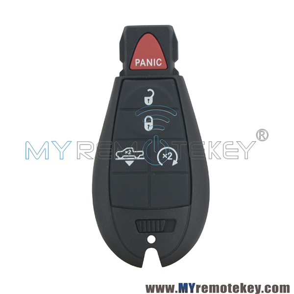 GQ4-53T 2013-2018 DODGE RAM fobik remote key  4 button with panic 434Mhz PCF7961 ID46 chip 56046955AG