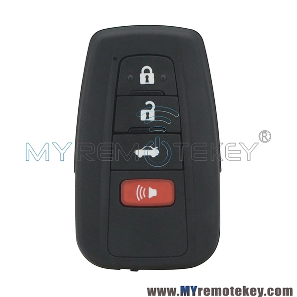 HYQ14FBC Smart key case shell 4 button for Toyota Camry 2019