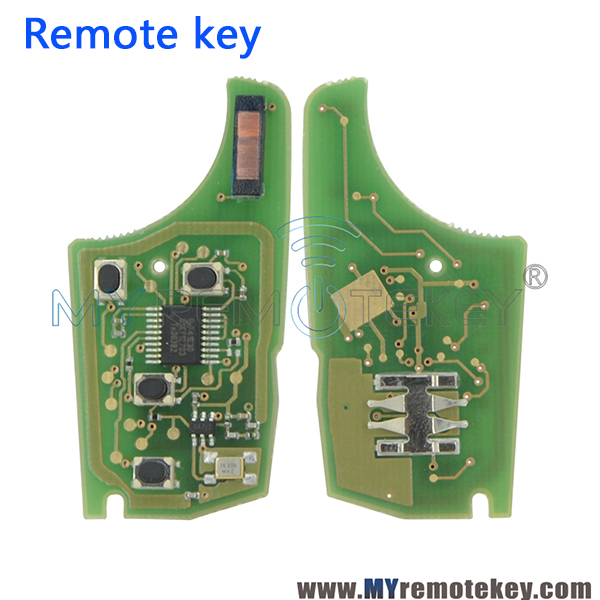 (Round back)Remote key and Smart key for Buick Excelle GT 3 GM ID46 chip 434mhz 3 button