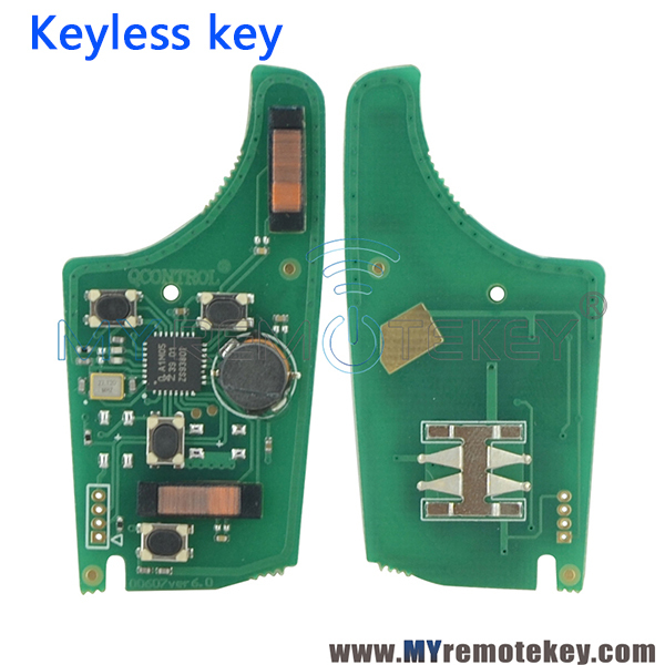 (Round back)Remote key and Smart key for Buick Excelle GT 3 GM ID46 chip 434mhz 3 button