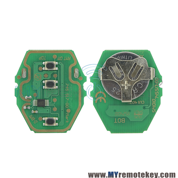 Remote key PCB EWS 315MHZ 434MHZ for BMW 3 5 serie