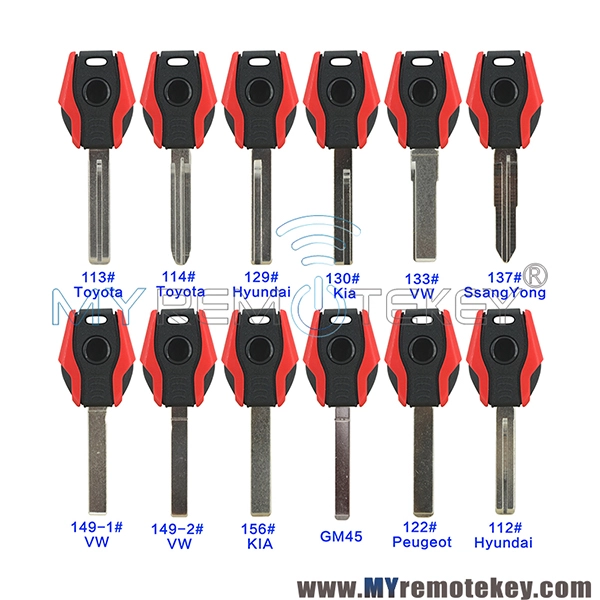 KEYDIY Universal transponder key blank