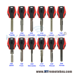 KEYDIY Universal transponder key blank