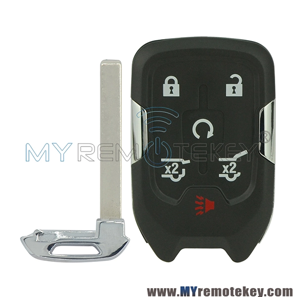 HYQ1EA Smart key fob remote 433mhz ID46 chip 6 button for Chevrolet Suburban 2015-2020 P/N:13508282