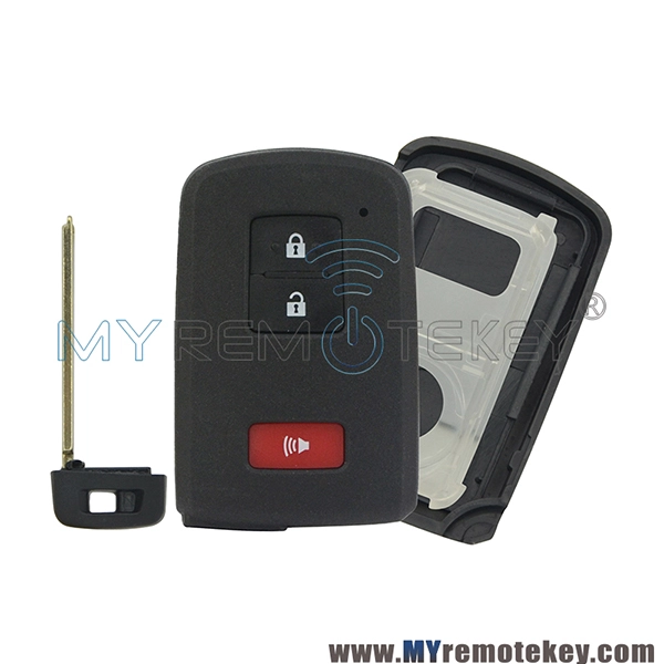 Smart key shell 2 button with panic for Toyota Land Cruiser 89904-60D90