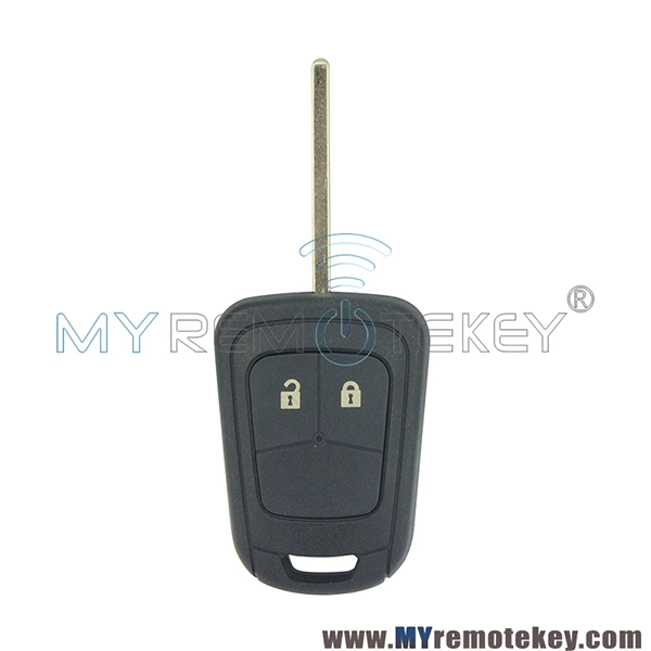 13579236 Remote key 2 button 433Mhz ID46 chip for Chevrolet Aveo 2011 2012 2013 2014