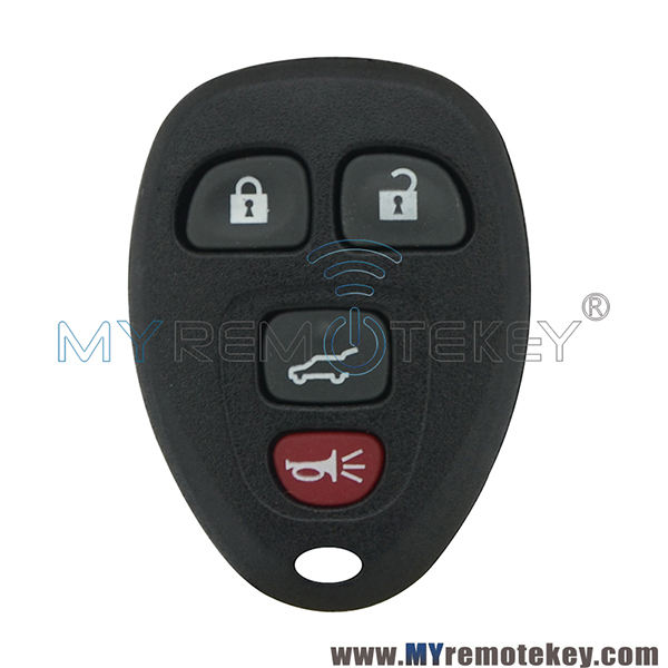 For Buick Lucerne remote fob case OUC60270 4 button