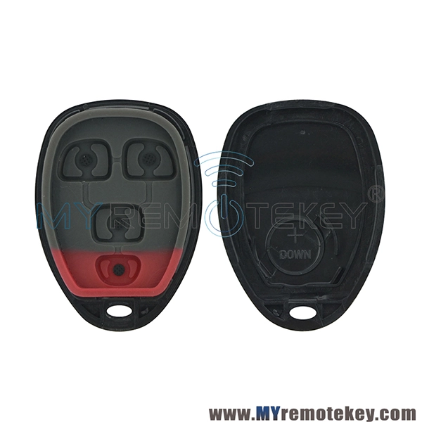 （with battery holder）For Buick Lucerne Cadillac Chevrolet remote fob case OUC60270 4 button