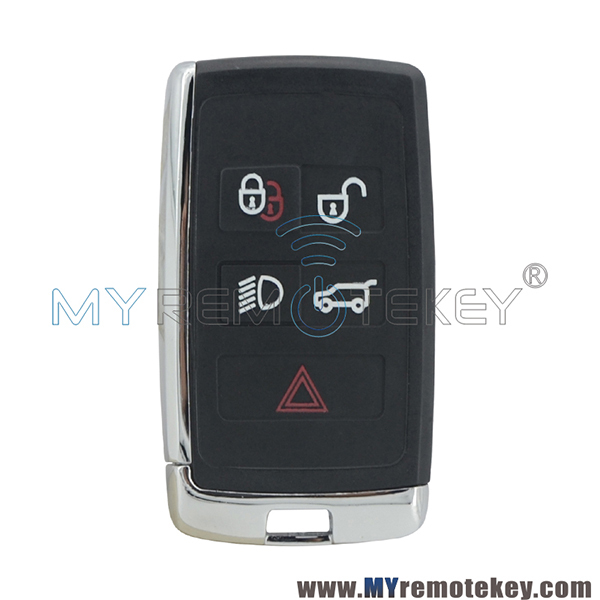 KOBJTF10A Smart key 5 button 315mhz/434Mhz PCF7953 ID49 chip for Jaguar XF XJ EX F-Pace F-Type 2016 2017