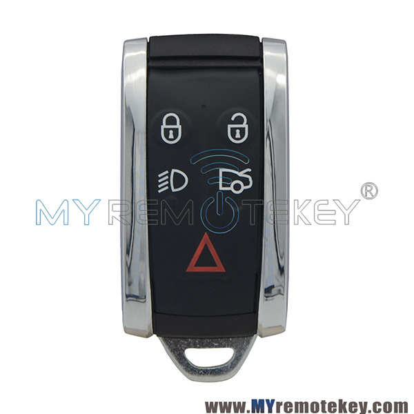 KR55WK49244 Smart key 5 button 315mhz 434mhz  for Jaguar XF XKR XJR 2009 -2011/ KR55WK45694