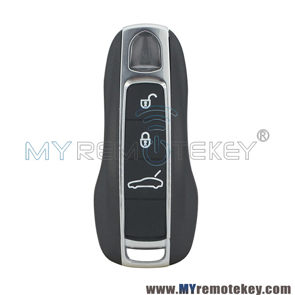 Smart key case shell 3 button for Porsche Cayenne Macan Panamera 2020