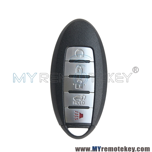 S180144308 Smart key case 5 button for Nissan Murano Pathfinder 2016 2017 2018 FCC KR5S180144014