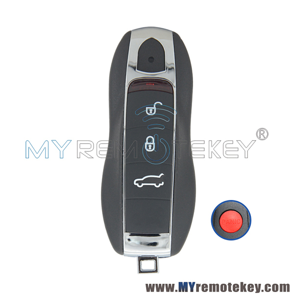 KR55WK50138 smart key 3 button with panic 315mhz for Porsche Cayenne Macan Cayman 2010-2016