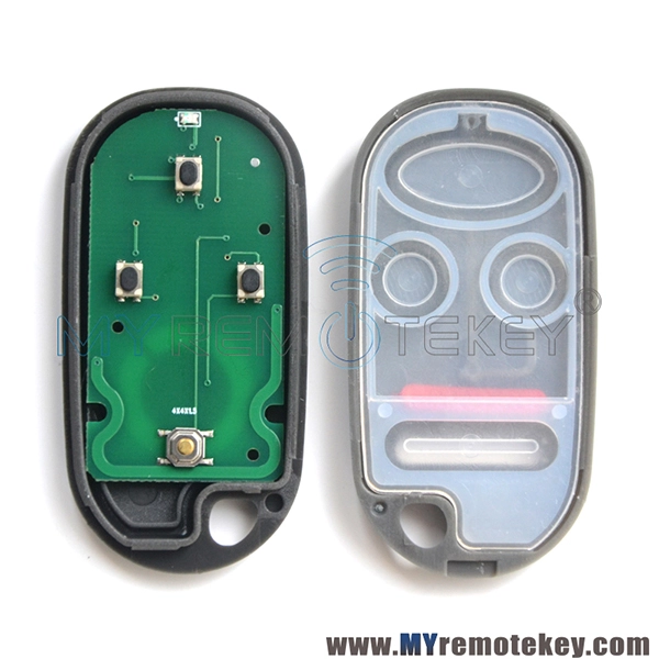 72147-S5A-A01 remote fob 3 button 433Mhz for Honda Pilot Civic 2004 2005 NHVWB1U523