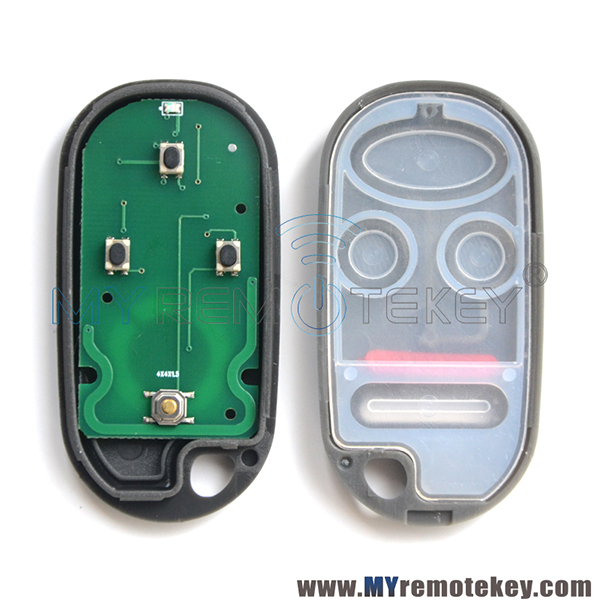 OUCG8D-344H-A remote fob 3 button 313.8Mhz for 2002-2011 Honda Civic Element PN 72147-S5T-A01