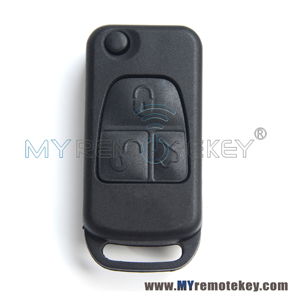 Flip key shell for Mercedes ML S C 3 button HU64 HU39