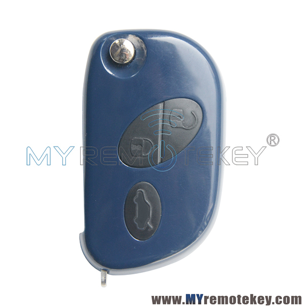 Flip remote key shell case for Maserati Quattro Granturismo RX2TRF937 3 button