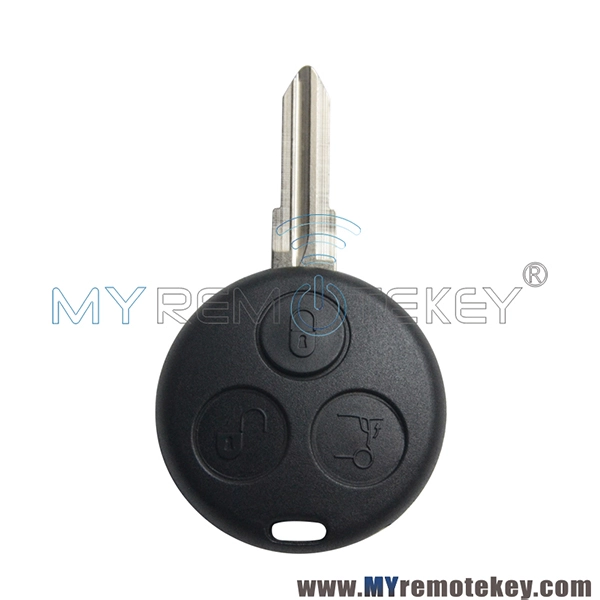 For Mercedes Smart Fortwo 3 button remote key shell