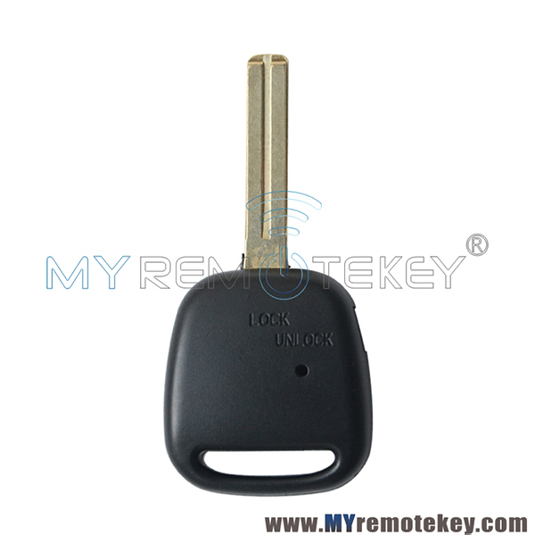 Remote key shell for Toyota Harrier TOY48 short 1 button on side