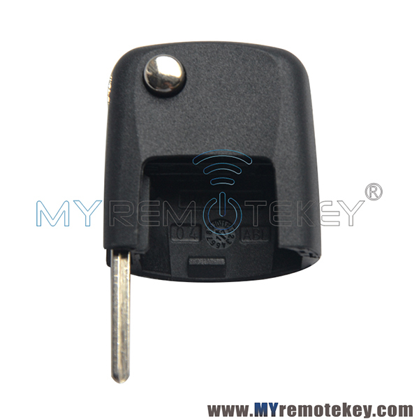 Flip key head square back for VW remote key