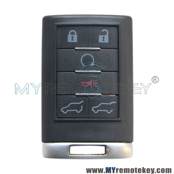 Smart key shell case 6 button for Cadillac OUC6000066