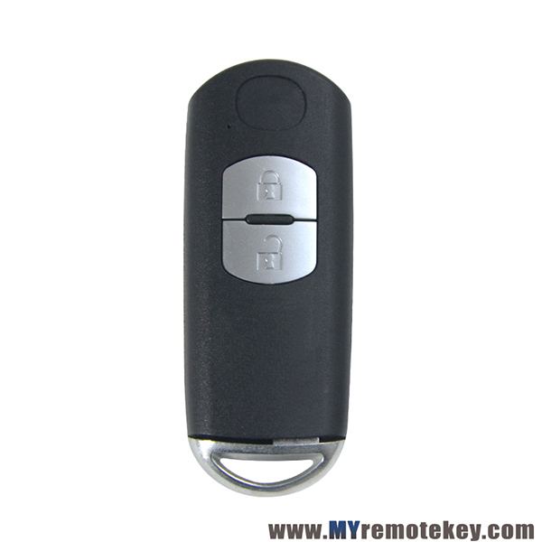 Smart key case shell cover for Mazda KR55WK49383 2 button