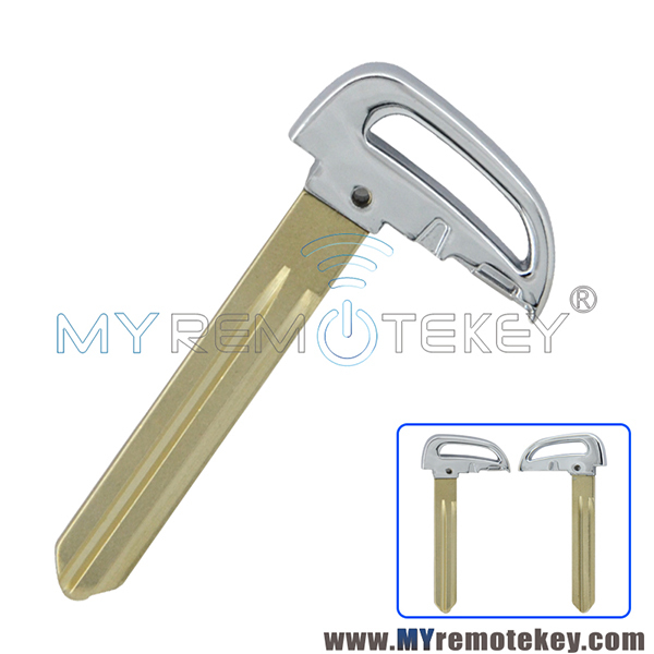 For Hyundai smart emergency key blade left profile