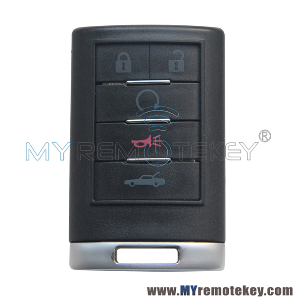 Smart key shell case 5 button for Corvette OUC6000066