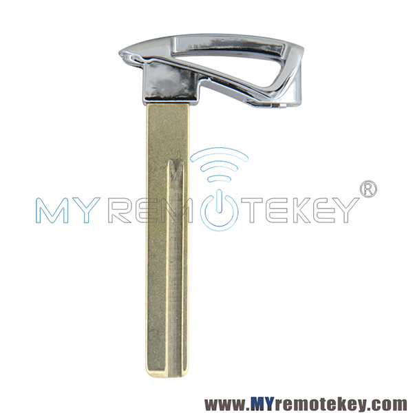 For Hyundai Santa Fe 2013 - 2015 smart emergency key blade left profile