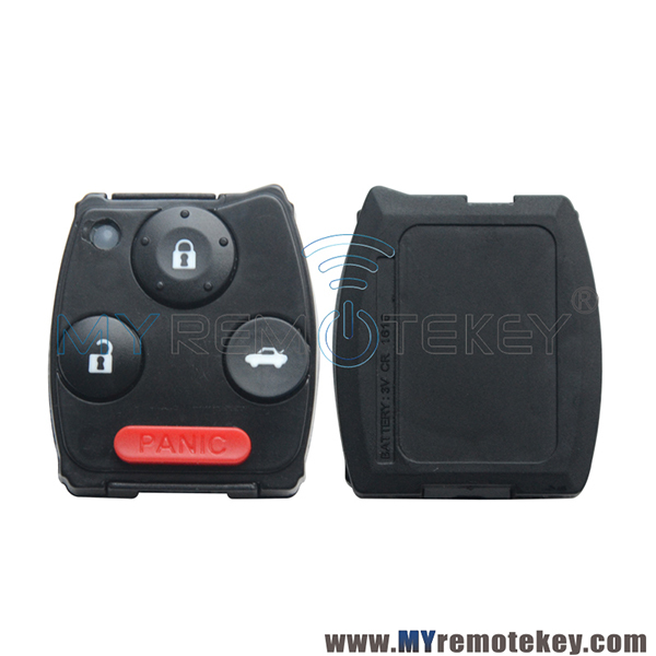 N5F-S0084A Remote key 4 button 313.8Mhz for Honda Civic EX SI Hy-brid 2006 - 2011 35111-SVA-306