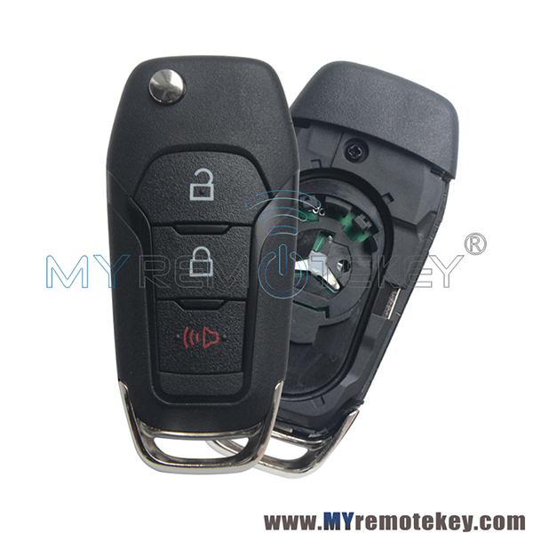 N5F-A08TAA Flip Remote key 3 button 315Mhz Hitag Pro-ID49 chip for Ford Fusion 164-R8130