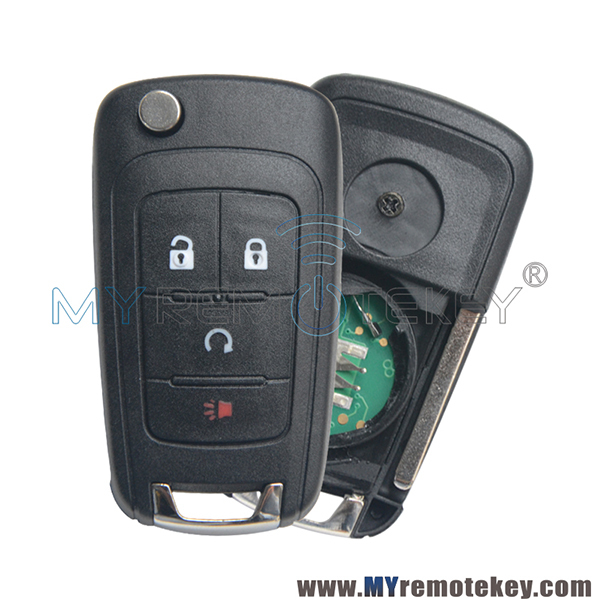 Remote Flip Key Smart key 4 Button 315Mhz 434Mhz KR55WK50073 for 2014 Chevrolet Impala