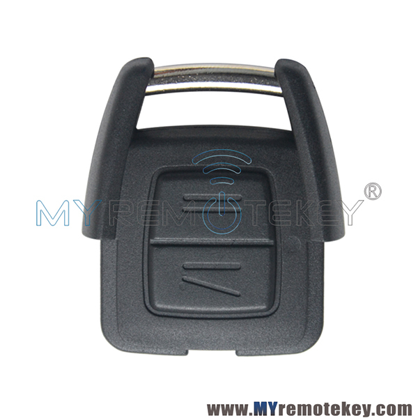 Remote key shell case for Opel Astra HU46 2 button