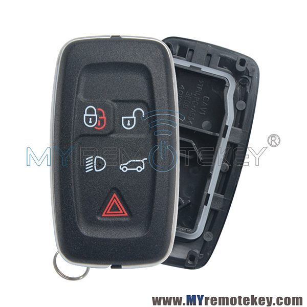 Smart key shell case for Landrover 5 button