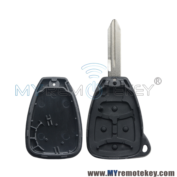 04589199AC remote head key shell case for Chrysler PT Cruiser Sebring Dodge Avenger Caliber Jeep Compass Liberty