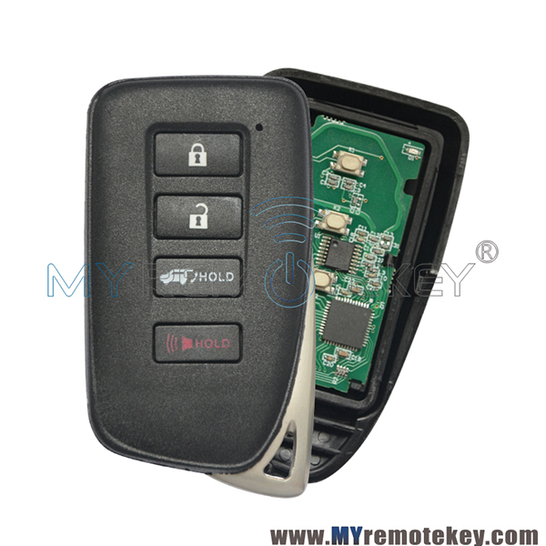 HYQ14FBA Smart key 315MHZ 4 button for Lexus NX LX 2016-2019 89904-78470(Board AG BOARD 2110)