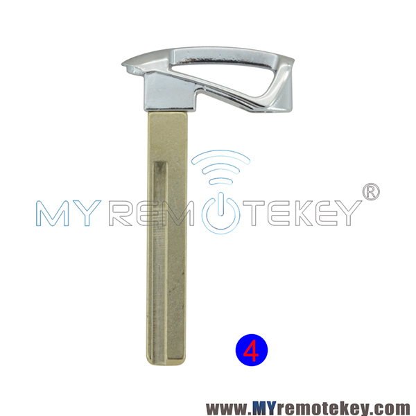 Smart emergency key blade for Hyundai