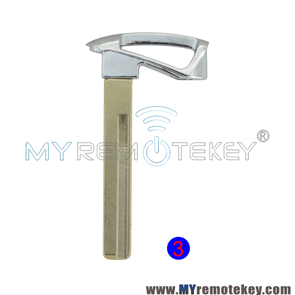 Smart emergency key blade for Hyundai