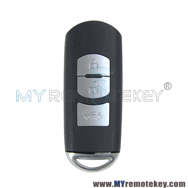 Smart key case shell 3 button for Mazda CX-3 CX-5 CX-7 3 5 6  2009 - 2013
