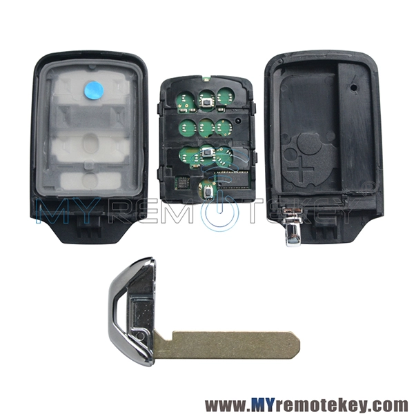 ACJ932HK1210A Smart key 3 button 313.8Mhz 47chip for 2013-2015 Honda Accord Crosstour 72147-TP6-A61/A71