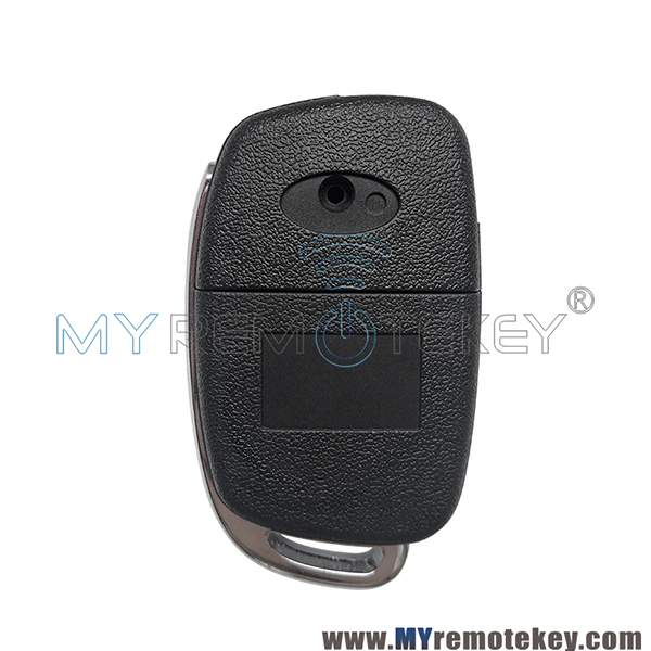 Flip key case shell 2 button for Hyundai