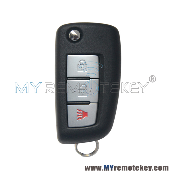 CWTWB1G767 flip remote key 434mhz 4A chip for 2014 - 2018 Nissan Rogue 28268-4CB1A / 28268-4CB1B