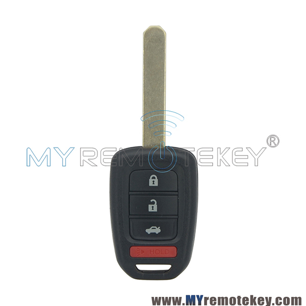 35118-T2A-A60 remote key 4 button 433.9Mhz HITAG3 ID47 HONDA G chip for Honda Accord Civic 2016-2020 MLBHLIK6-1TA