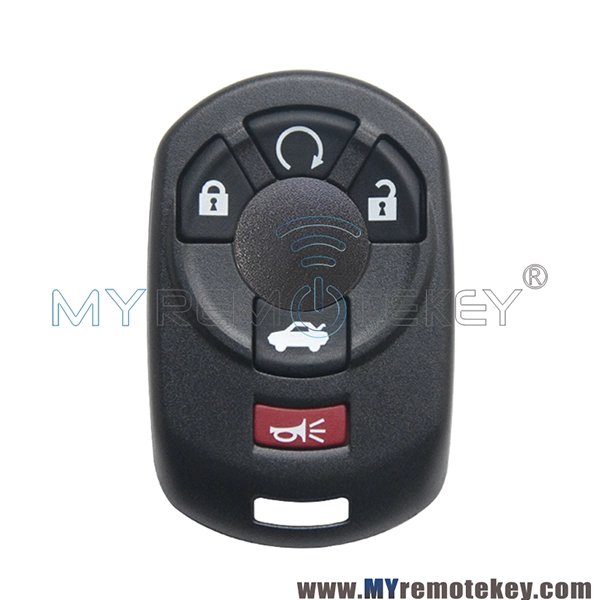 M3N65981403 Smart key shell 5 button 15212382 for Cadillac STS 2005-2007