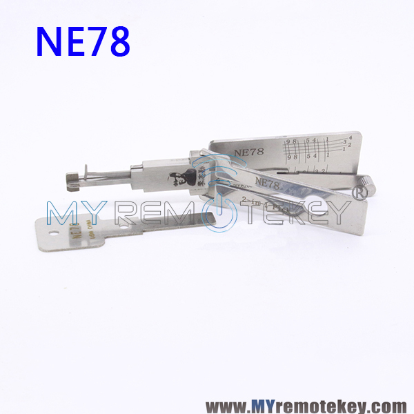 LISHI NE78 2 in 1 Auto Pick and Decoder For Peugeot