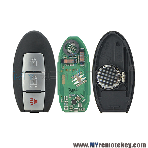 285E3-5AA1C S180144304 smart key 3 button 433mzh 4A chip for Nissan Pathfinder Murano 2016 2017 2018 KR5S180144014