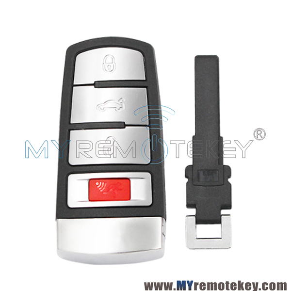 NBG009066T smart key 4 button 315MHz ID48 chip for Volkswagen Passat 2006-2013 CC 2009-2015 HLO 3C0 959 752 N