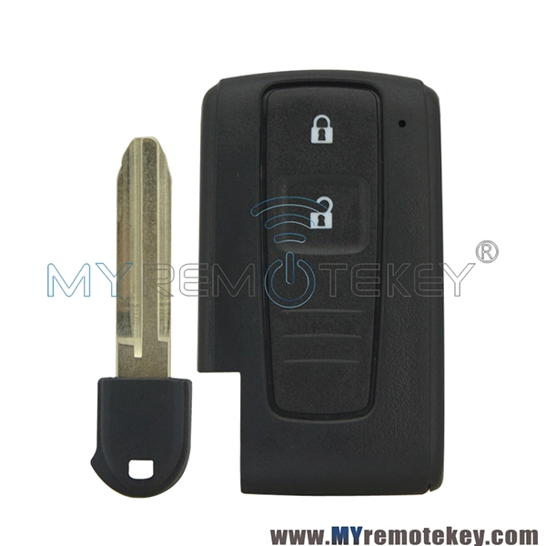 Smart key remote fob case shell TOY43 2 button for 2004 - 2009 Toyota
