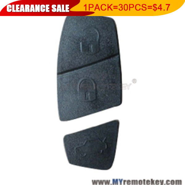 1 pack Remote button rubber pad for Fiat remote key 3 button